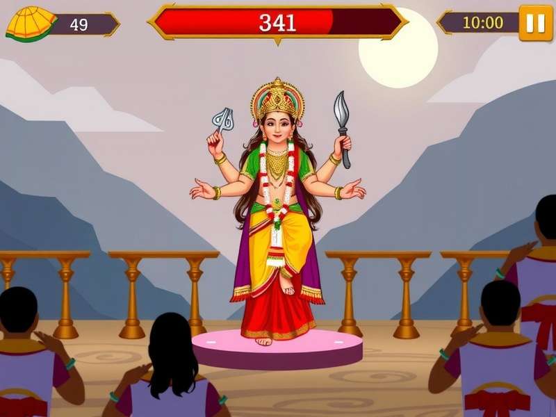 Durga Devotion Place Game Screenshot